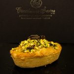 Pasticciotto fondente e pistacchio